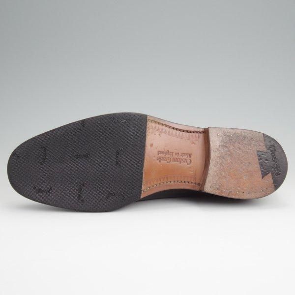 極美品★チャーチ 65F/UK6.5【定価￥176,000-★コンサル/CONSUL】173ラスト/ストレートチップ/カーフ/黒/メンズ/Church's★l673