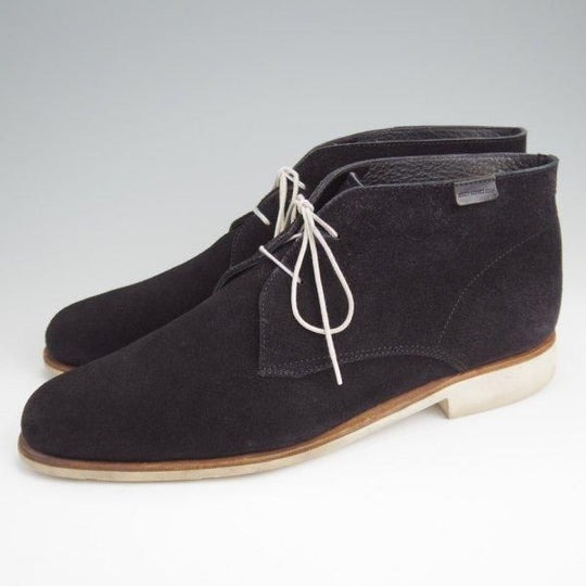 極上★パラブーツ SIZE 8.5【貴重★ISSEY MIYAKE別注/チャッカブーツ/LAVANDOU】スエード/黒/イッセイミヤケ/メンズ/Paraboot★l675