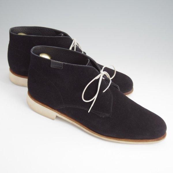 極上★パラブーツ SIZE 8.5【貴重★ISSEY MIYAKE別注/チャッカブーツ/LAVANDOU】スエード/黒/イッセイミヤケ/メンズ/Paraboot★l675