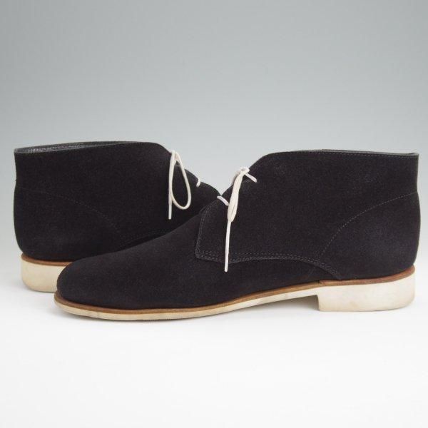 極上★パラブーツ SIZE 8.5【貴重★ISSEY MIYAKE別注/チャッカブーツ/LAVANDOU】スエード/黒/イッセイミヤケ/メンズ/Paraboot★l675