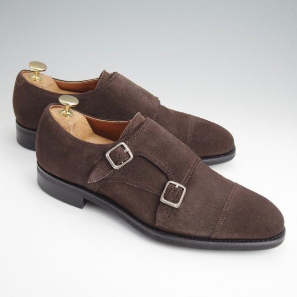 使用数回★ユニオンインペリアル SIZE 6.5【定価￥41,800-★撥水なめしスエード/(伊)SCIARADA社】U2007/ダブルモンク/Union Imperial★l676