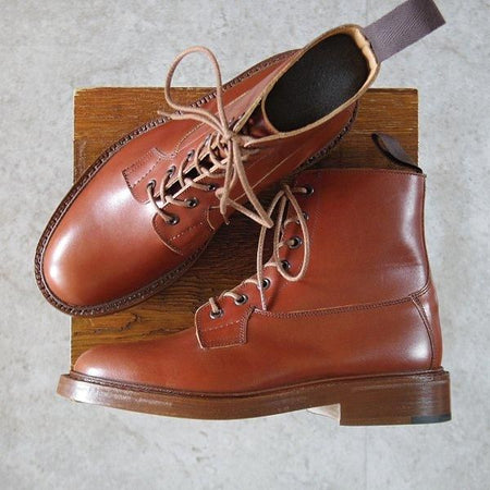 未使用★トリッカーズ SIZE 6【定価￥132,000-★BURFORD/スーパーブーツ/SUPER BOOTS】5635/マロンアンティーク/メンズ/Tricker's★l678