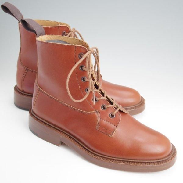 未使用★トリッカーズ SIZE 6【定価￥132,000-★BURFORD/スーパーブーツ/SUPER BOOTS】5635/マロンアンティーク/メンズ/Tricker's★l678