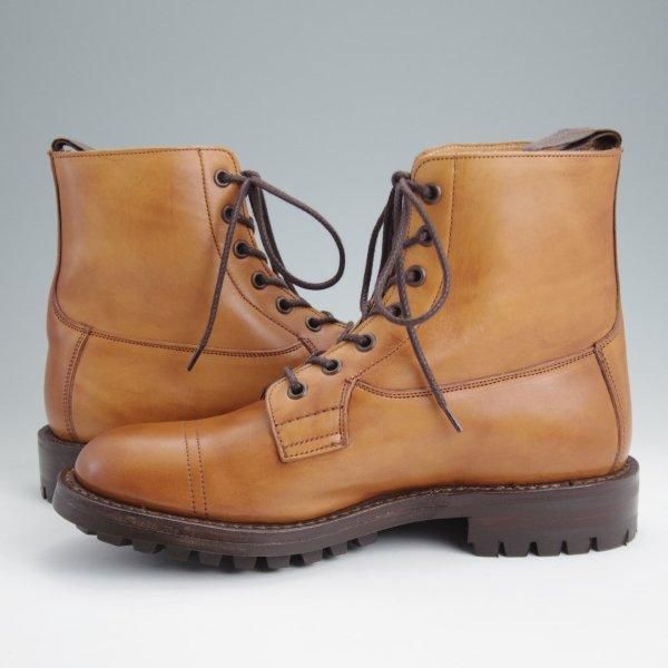 未使用★トリッカーズ SIZE 6.5【同系モデル定価￥132,000-★GRASSMERE/ブーツ/M6895】1001Burnished/薄茶/メンズ/Tricker's★l679