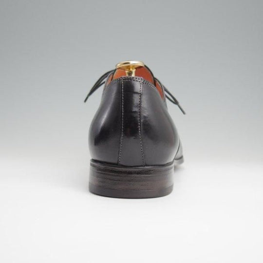 ★(伊)サントーニ SIZE 6.5【★ストレートチップ/11011】カーフ/黒/メンズ/Santoni★l681