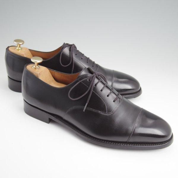 ★J.M.ウエストン 8.5E【現行定価￥165,000-★300/ストレートチップ】11ラスト/ボックスカーフ/黒/メンズ/Weston/ウェストン★l687