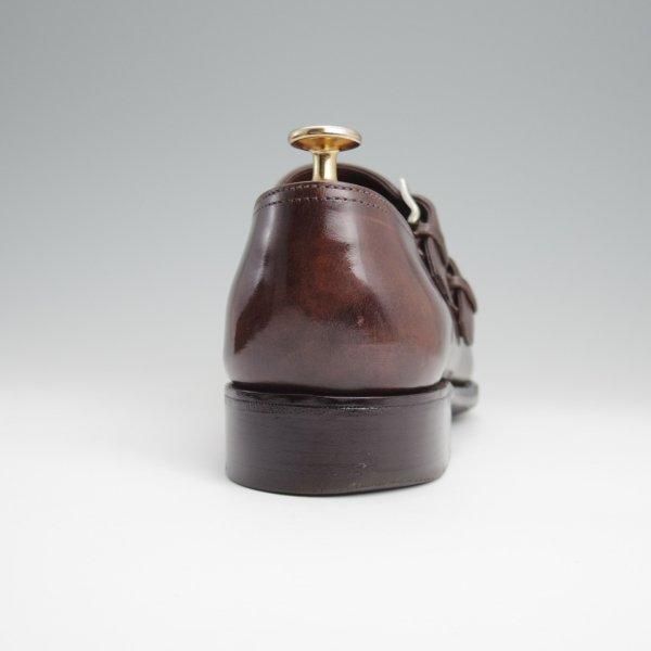 ★ジョンロブ 6.5E【定価￥324,500-★プレステージライン/CHAPEL/8000ラスト】ミュージアムカーフ/ダブルモンク/濃茶/JOHN LOBB★l688