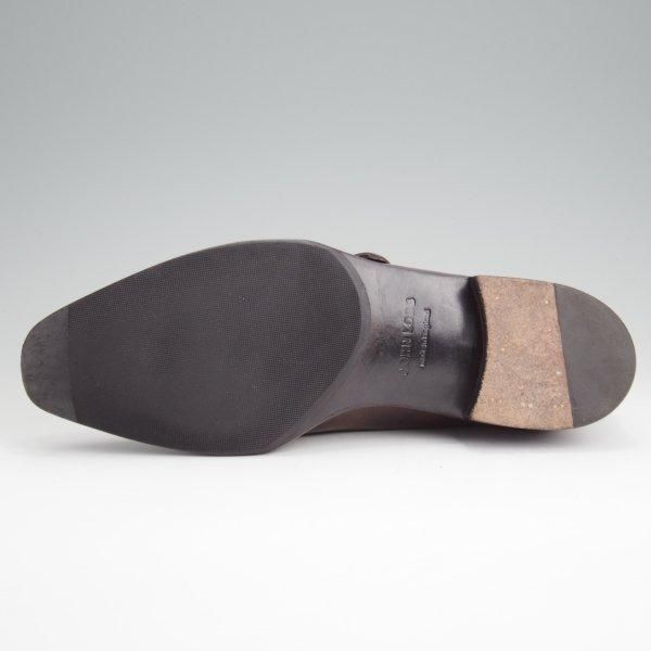 ★ジョンロブ 6.5E【定価￥324,500-★プレステージライン/CHAPEL/8000ラスト】ミュージアムカーフ/ダブルモンク/濃茶/JOHN LOBB★l688