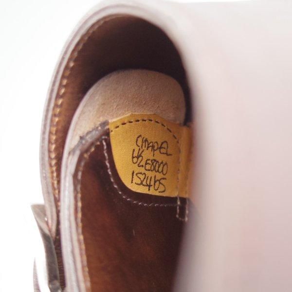 ★ジョンロブ 6.5E【定価￥324,500-★プレステージライン/CHAPEL/8000ラスト】ミュージアムカーフ/ダブルモンク/濃茶/JOHN LOBB★l688