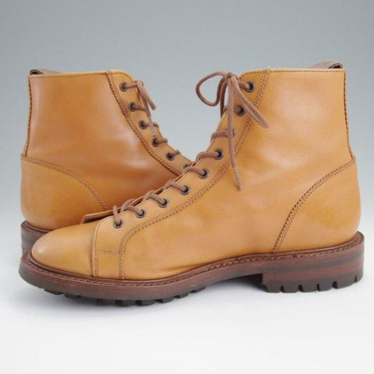 極上★トリッカーズ SIZE 7【定価￥132,000-★モンキーブーツ/コマンドソール/M6087】エイコンアンティーク/薄茶/Tricker's★l694