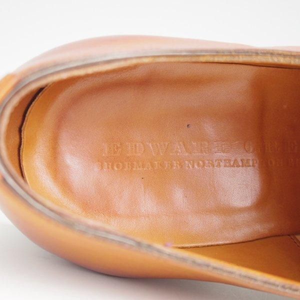 ★エドワードグリーン 6.5E【現行定価￥217,800-★チェルシー/CHELSEA/202ラスト】ストレートチップ/カーフ/茶/EDWARD GREEN★l703