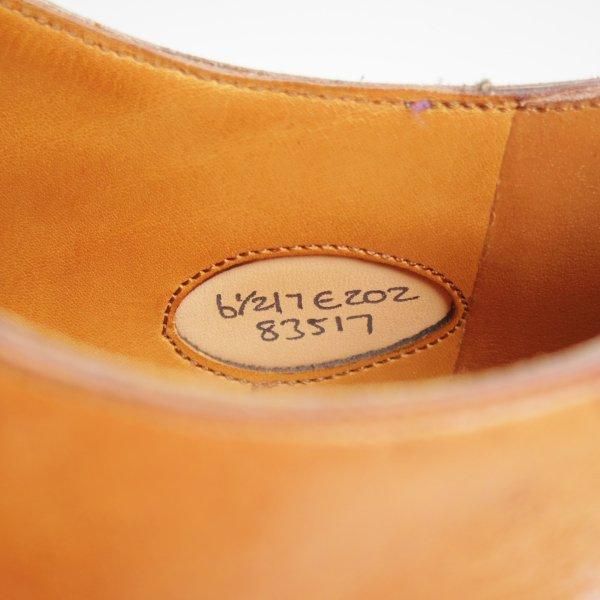 ★エドワードグリーン 6.5E【現行定価￥217,800-★チェルシー/CHELSEA/202ラスト】ストレートチップ/カーフ/茶/EDWARD GREEN★l703