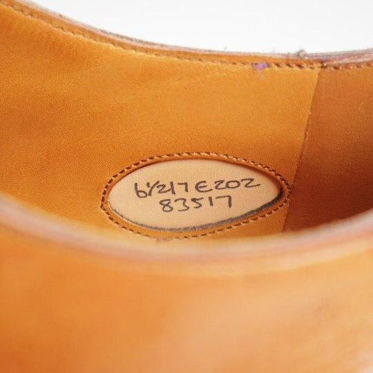 ★エドワードグリーン 6.5E【現行定価￥217,800-★チェルシー/CHELSEA/202ラスト】ストレートチップ/カーフ/茶/EDWARD GREEN★l703