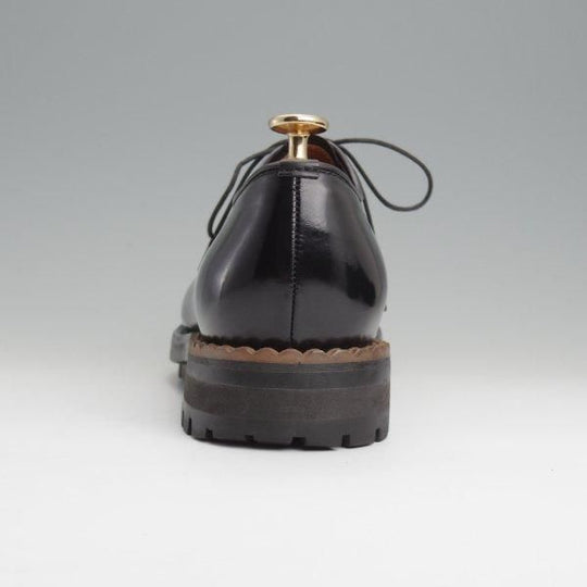 極上★(仏)ベルルッティ SIZE 8.5【貴重★グッドイヤーウェルテッド製法/オックスフォードシューズ】黒/メンズ/Berluti★l706