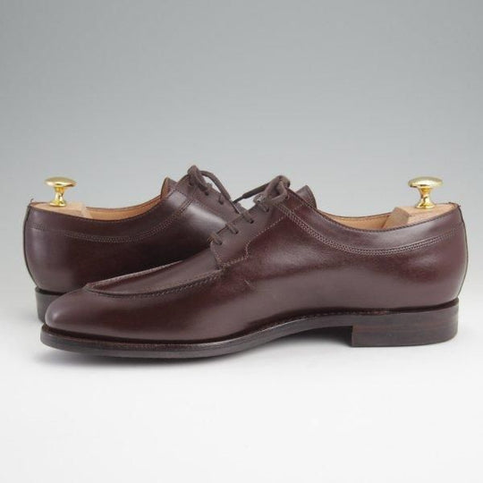 未使用★クロケット&ジョーンズ 6D【ダイナイトソール仕様★Uチップ/HARDWICK】カーフ/濃茶/メンズ/Crockett&Jones★l709