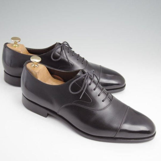 極上★エドワードグリーン 8.5E【現行定価￥217,800-★チェルシー/CHELSEA/82ラスト】ストレートチップ/カーフ/黒/EDWARD GREEN★l710