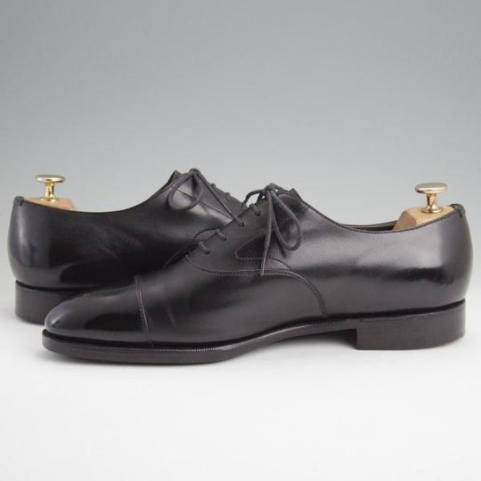 極上★エドワードグリーン 8.5E【現行定価￥217,800-★チェルシー/CHELSEA/82ラスト】ストレートチップ/カーフ/黒/EDWARD GREEN★l710