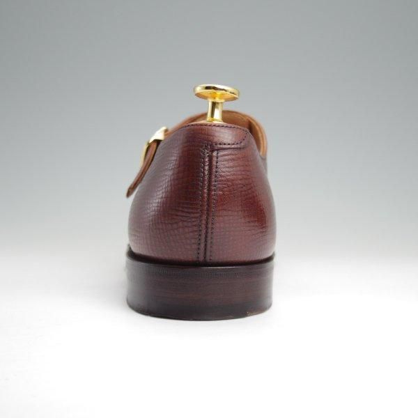 極美品★(英)チーニー 6.5F【定価￥70,400-★(独)ワインハイマー社のジュピターカーフ/PENZANCE 2】グルカサンダル/濃茶/CHEANEY★l715