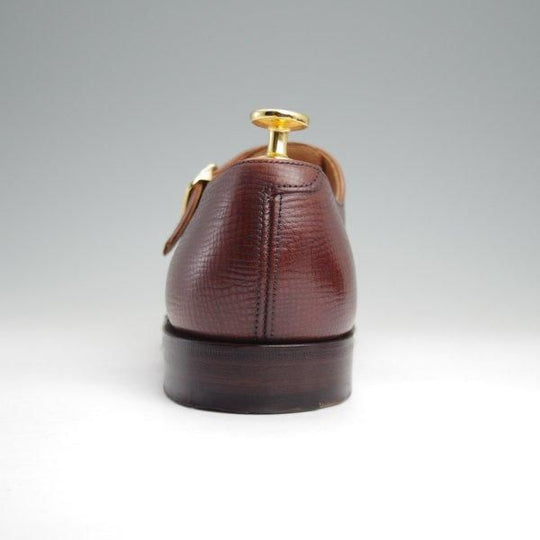 極美品★(英)チーニー 6.5F【定価￥70,400-★(独)ワインハイマー社のジュピターカーフ/PENZANCE 2】グルカサンダル/濃茶/CHEANEY★l715
