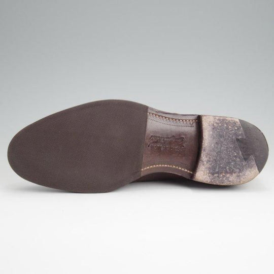 極美品★(英)チーニー 6.5F【定価￥70,400-★(独)ワインハイマー社のジュピターカーフ/PENZANCE 2】グルカサンダル/濃茶/CHEANEY★l715