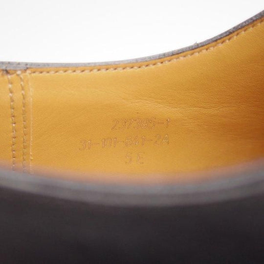 美品★J.M.ウエストン 5E【定価￥168,300-★ゴルフ/GOLF】641/31ラスト/Uチップ/ボックスカーフ/黒/メンズ/Weston/ウェストン★l717