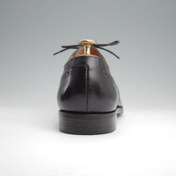 極美品★クロケット&ジョーンズ 8E【貴重★(英)ポールスミス別注/クォーターブローグ】カーフ/黒/メンズ/Crockett&Jones★l718