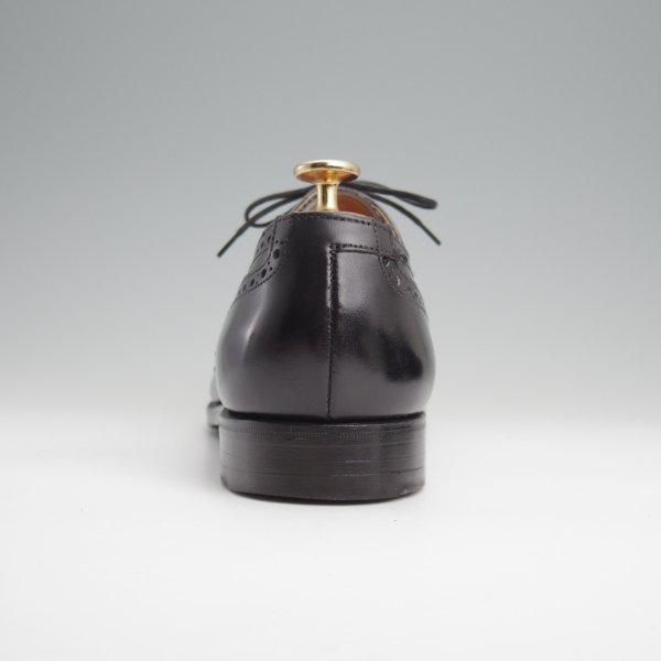 極美品★クロケット&ジョーンズ 8E【貴重★(英)ポールスミス別注/クォーターブローグ】カーフ/黒/メンズ/Crockett&Jones★l718