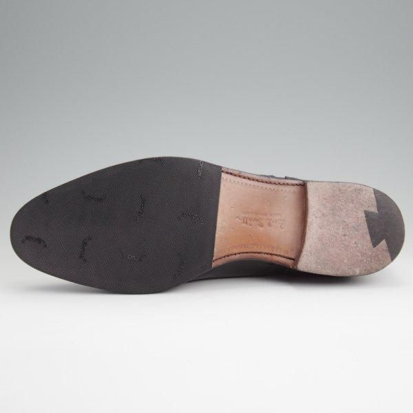 極美品★クロケット&ジョーンズ 8E【貴重★(英)ポールスミス別注/クォーターブローグ】カーフ/黒/メンズ/Crockett&Jones★l718