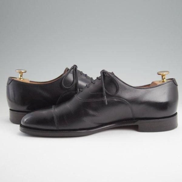 ★(英)チーニー 7F【定価￥88,000-★アルフレッド/ALFRED】125ラスト/ストレートチップ/カーフ/黒/メンズ/CHEANEY★l721