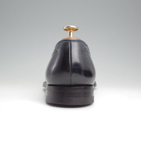 極美品★クロケット&ジョーンズ 8E【定価￥110,000-★CAVENDISH 3/キャベンディッシュ】タッセルローファー/紺/Crockett&Jones★l728