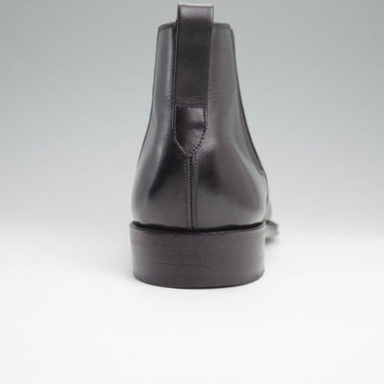 極上★Soffice&Solid/ソフィス&ソリッド SIZE 8【定価￥64,900-★サイドゴアブーツ/S710】カーフ/黒/トレーディングポスト取扱★l729