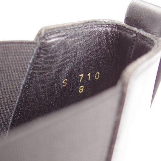 極上★Soffice&Solid/ソフィス&ソリッド SIZE 8【定価￥64,900-★サイドゴアブーツ/S710】カーフ/黒/トレーディングポスト取扱★l729