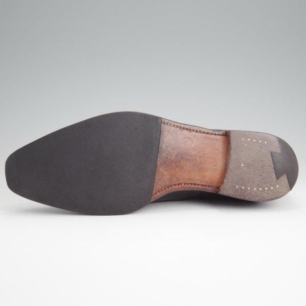★クロケット&ジョーンズ 7.5E【定価￥110,000-★ハラム/HALLAM/バーニーズNY別注】348ラスト/ストレートチップ/黒/Crockett&Jones★l733