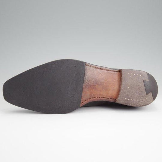 ★クロケット&ジョーンズ 7.5E【定価￥110,000-★ハラム/HALLAM/バーニーズNY別注】348ラスト/ストレートチップ/黒/Crockett&Jones★l733