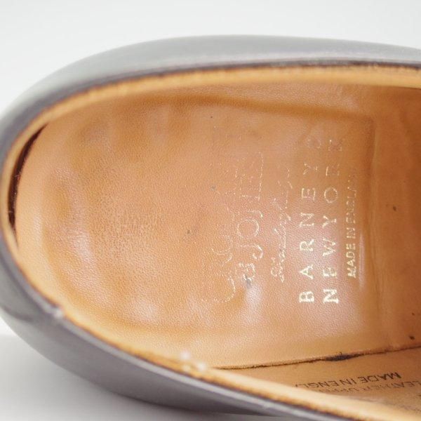 ★クロケット&ジョーンズ 7.5E【定価￥110,000-★ハラム/HALLAM/バーニーズNY別注】348ラスト/ストレートチップ/黒/Crockett&Jones★l733