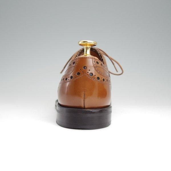 極上★チャーチ(レディース) SIZE 36.5【定価￥176,000-★バーウッド/BURWOOD WG】ポリッシュドバインダーカーフ/茶/Church's★l734