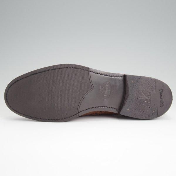 極上★チャーチ(レディース) SIZE 36.5【定価￥176,000-★バーウッド/BURWOOD WG】ポリッシュドバインダーカーフ/茶/Church's★l734