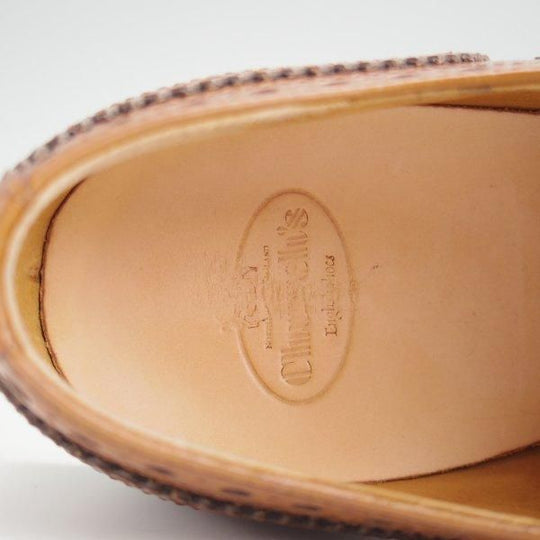 極上★チャーチ(レディース) SIZE 36.5【定価￥176,000-★バーウッド/BURWOOD WG】ポリッシュドバインダーカーフ/茶/Church's★l734