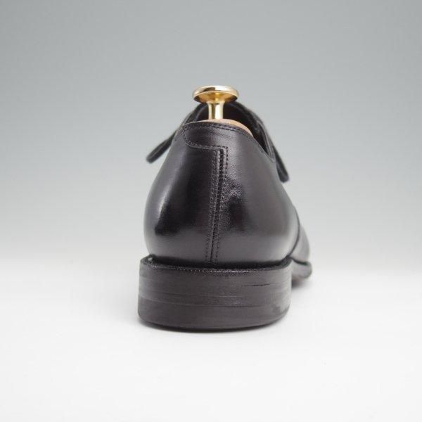 極上★(浅草)RENDO/レンド SIZE 7.5【定価￥68,200-★ダイナイトソール仕様/パンチドキャップトゥ】7702D/カーフ/黒/メンズ★l736