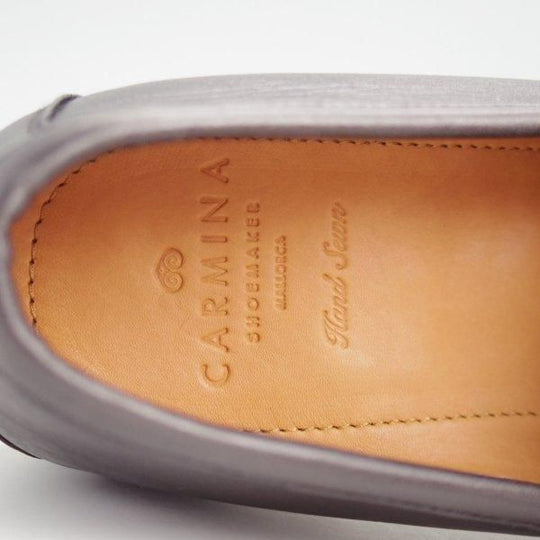 未使用★(スペイン製)カルミナ SIZE 8【定価￥66,000-★ビットローファー/80746】スリッポン/XIMラスト/カーフ/黒/メンズ/CARMINA★l739
