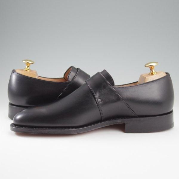 未使用★チャーチ 50F/UK5【現行定価￥181,500-★Westbury/ウェストバリー】173ラスト/モンクストラップ/黒/メンズ/Church's★l741