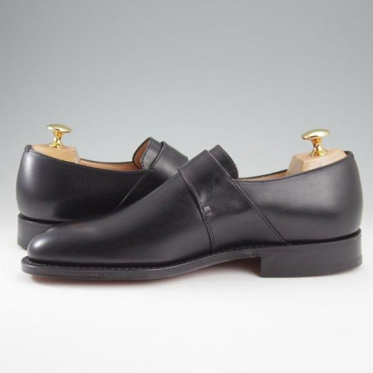 未使用★チャーチ 50F/UK5【現行定価￥181,500-★Westbury/ウェストバリー】173ラスト/モンクストラップ/黒/メンズ/Church's★l741