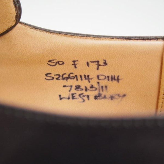 未使用★チャーチ 50F/UK5【現行定価￥181,500-★Westbury/ウェストバリー】173ラスト/モンクストラップ/黒/メンズ/Church's★l741