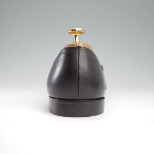 未使用★チャーチ 75F/UK7.5【貴重★ルームシューズ/56ラスト】AJAX03/スリッパー/スリッポン/カーフ/黒/メンズ/Church's★l742