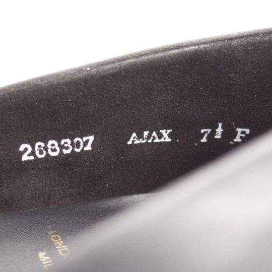 未使用★チャーチ 75F/UK7.5【貴重★ルームシューズ/56ラスト】AJAX03/スリッパー/スリッポン/カーフ/黒/メンズ/Church's★l742