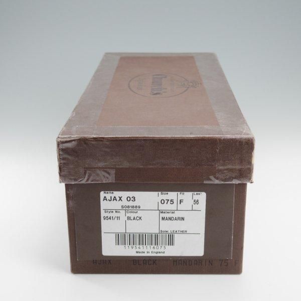 未使用★チャーチ 75F/UK7.5【貴重★ルームシューズ/56ラスト】AJAX03/スリッパー/スリッポン/カーフ/黒/メンズ/Church's★l742