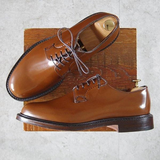 未使用★チャーチ 75G/UK7.5【定価￥181,500-★シャノン/SHANNON】103ラスト/プレーントゥ/サンダルウッド/茶/メンズ/Church's★l744