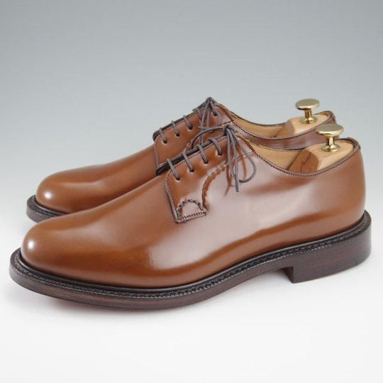 未使用★チャーチ 75G/UK7.5【定価￥181,500-★シャノン/SHANNON】103ラスト/プレーントゥ/サンダルウッド/茶/メンズ/Church's★l744