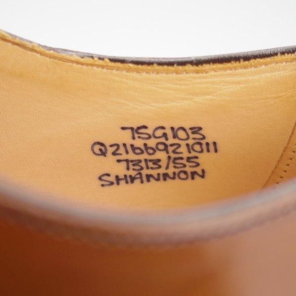 未使用★チャーチ 75G/UK7.5【定価￥181,500-★シャノン/SHANNON】103ラスト/プレーントゥ/サンダルウッド/茶/メンズ/Church's★l744
