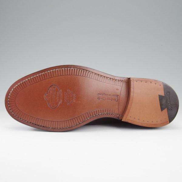 未使用★チャーチ 75G/UK7.5【定価￥181,500-★シャノン/SHANNON】103ラスト/プレーントゥ/バーガンディー/赤茶/メンズ/Church's★l745